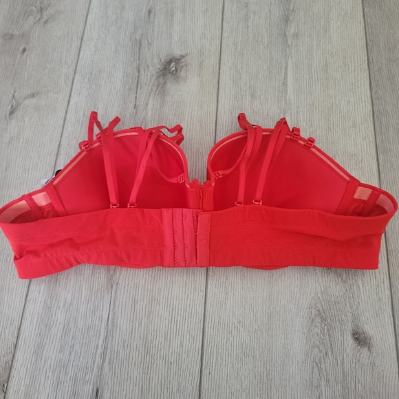 Cacique Push Up Red Bra - Picture 3 of 8